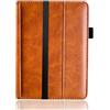 UPFKFOJZX Custodia per Sony PRS-650 (6 pollici) e-book cover morbida, adatta per Sony PRS-650 (6 pollici) intelligente leggera custodia protettiva magnetica all inclusive (marrone)
