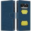 Shantime Custodia Portafoglio in Pelle Compatibile con Doogee V Max S 5G, Cover Colorata Flip con Portacarte, Chiusura Magnetica Protettiva(Blu)
