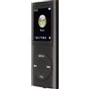 UPALDHOU Elegante Lettore MP3 Portatile con Grande capacità di Memoria per gli Appassionati di Musica Nella Lega di Alluminio Go Build 64G MP3 Player (BLACK)