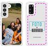 YOOCUSTOM Cover Personalizzata per Samsung Galaxy S24 S23 S22 S21 S20 FE S10 S9 Note 10 20 Ultra Plus 5G, Custodia Personalizzate Antiurto Paraurti con Foto Immagine Testo Design Crea Le Tue(HIC-P1)