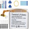 Fuworance 330 mAh 3.8 V EB-BR820ABY Batteria di ricambio compatibile con Samsung Galaxy Watch Active 2 44 mm SM-R820 SM-R825 Smartwatch Batteria agli ioni di litio ricaricabile grande capacità +