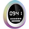 Pyanegn Altoparlante Bluetooth con Luce Colorata RGB, Sveglia, Sveglia, Carta Regalo, Piccolo Altoparlante