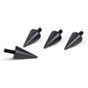 PrecisionGeek 5/16 18 UNC Acciaio Annerito Spike / Cono absorber per altoparlanti vite - 4 pz