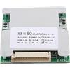 Eujgoov Scheda di protezione PCB, 13S, 13s 48v 50A batteria al litio scheda di ricarica batteria agli ioni di litio scheda di protezione per batterie al litio modulo caricabatterie,