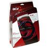 Electric House Kit Cavi 20mm Cablaggio RCA per impianto audio installazione amplificatore auto subwoofer + porta fusibile AGU 80A