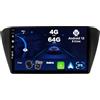 JOYX Android 12 IPS Autoradio Per VW Skoda Fabia (2015-2019) - 4G+64G - Integrato DSP/Carplay/Android Auto - LED Camera + MIC - DAB Volante 4G WiFi 360-Camera Fast-Boot AHD-Camera - 9 Pollici 2 Din