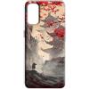 Mixroom - Cover Custodia Back case In TPU Silicone Morbida Per Motorola Moto E14 Fantasia Templi Giappone U841