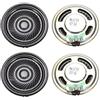 Unknown N/A 0,5 W 8 Ohm DIY Magnetic Speaker 36 mm Round-Shape Replacement Houdspeaker, 4 pezzi