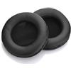 Generic Cuscinetti auricolari di ricambio compatibili con cuffie Sony MDR-V700DJ / MDR-V500DJ / HDJ1000 HDJ2000 / HDJ1500, cuscinetti auricolari in pelle proteica, colore nero
