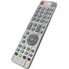 AULCMEET SHWRMC0117 Telecomando sostitutivo Adatta per Sharp LED SMART TV 40CFG6022K LC-43CFG6022K LC-49CFG6022K LC-55CFG6022K LC-43UI8652E LC-49UI8652E LC-55UI8652E LC-43UI8872ES LC-49UI8872ES LC-55UI8872ES