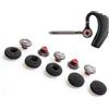V-MOTA Tappi auricolari di ricambio in silicone per cuffie HP Poly Plantronics Voyager Legend 30, Legend 50 UC e B235-M (set da 5)