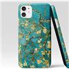 DìMò ART Cover Case Custodia per Telefono Apple Modello iPhone 12 Van Gogh Vincent Mandorlo in Fiore
