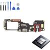 Eutoping Scheda Porta di Ricarica per OnePlus Nord CE 2 5G Oppo Find X5 Lite con Ricarica Rapida IC Flex Cable Assembly Sostituzione