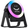 Generico Altoparlante Induzione Senza Fili,Altoparlante Portatile per Scrivania - Lettore Audio Portatile 4-in-1 con Luce RGB per Ufficio Sala Riunioni Camera da Letto Casa Viaggio