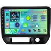 GYFGRTQ 9 Pollici Android 15 Autoradio 2 Din per Suzuki Jimny 1998-2004 con Bluetooth Senza fili CarPlay GPS Navi Telecamera Posteriore Comandi al volante(T200 [4+32G])
