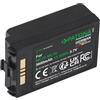 PATONA Batteria Premium per Simbolo MC70, 7004, 7090, 75, 7506, 7596 Motorola MC32N0-S, 3200, 32N0 | Symbol 82-71363-02, 82-71364-01, MC70EAB00, MC70EAB02, 82-702 1365-01, HBM-SYM70LX, 3,7 V