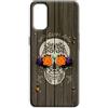 Mixroom - Cover Custodia Back case In TPU Silicone Morbida Per Motorola Moto G53 Fantasia Teschio Con Occhi Floreali M690