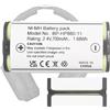 Aousavo BP-HP880-11 BP-HP800-11 - Batteria di ricambio BP-HP800-11, compatibile con MDR-RF995, MDR-RF995RK, WH-RF400, 700 mAh, BP-HP880-11