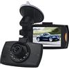 FiTspi Dash Cam anteriore con luci notturne 1080P Full HD Dash Camera Registrazione in loop G-Sensor Videocamera per auto