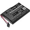 Cameron Sino CS-MIOC220SL Batteria 1250mAh compatibile con [Pioneer] AVIC-S1, per [Medion] GoPal P4410, GoPal PNA150, PNA315, PNA315T, PNA460, PNA465, PNA470, PNA470T, MD95023, MD95058, MD95069, MD95083, MD95084