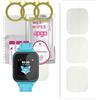 apgo 3x Hydrogel Matte Screen Protector per TCL Movetime MT40, pellicola idrogel, flessibile, TPU morbido con posizionamento dello strato di facile installazione