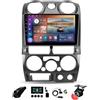 BOJONTN 9 Pollici Doppio Din Android 12 Autoradio ,per Isuzu D-MAX MU-71 2008 - 2012 / Chevrolet Colorado 2006 - 2012 ,con Car Play Telecamera Posteriore Comandi al volante Bluetooth GPS FM Radio WIFI AM USB