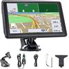 Generico Di Navigazione GPS Per Auto, Unità GPS Touchscreen Da 7 Pollici, Dispositivo Di Navigazione Del Veicolo | Schermata Ad Alta Risoluzione, Mappe Precaricate | 1 Pezzo, Per Auto, Camion, E