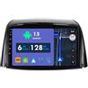 RoverOne Autoradio GPS per Renault Koleos 2008 2009 2010 2011 2012 2013 2014 2015 2016 Carplay Android Auto Stereo Head Unit Bluetooth Sat Navigation