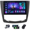ZZPHKK Android 14 Car Radio Wireless Carplay Android Auto per Renault Kadjar 2015-2017 Bluetooth Stereo 2 DIN con 2K Touchscreen da 9.5 Pollici RDS FM Dab+ Autoradio Comandi al Volante(M100CP)
