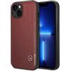 CG MOBILE Mercedes-Benz - Custodia protettiva per iPhone 14, in vera pelle, resistente e antigraffio, con porte accessibili, assorbimento degli urti e logo in metallo