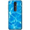 Innovedesire Blue Water Swimming Pool Case Cover Custodia per Nokia 4.2