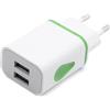 CLISPEED Caricatore da Viaggio a Goccia D'acqua con LED e Doppia USB