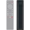 VINABTY Telecomando vocale sostituito Adatto per TCL Mini LED Smart TV 65C8K 75C89K 75Q8CX7 Q8CX7 85Q8CX7 98Q8CX7 RC933A-FMB1 W8U-RC933A,Con illuminazione di fondo