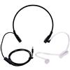 Kalttoy 3.5mm Gola MIC Headset Covert Tubo Acustico FBI Auricolare per il telefono Android