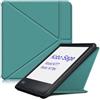 AKLiSa Custodia trasparente per e-reader Kobo Sage 8 pollici N777 N778K, custodia protettiva ultra sottile in TPU morbido resistente agli urti per e-book Kobo Sage 2021 da 8 pollici (verde nerastro)