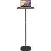 IGTOPS Supporto portatile per proiettore, supporto da pavimento multifunzione, altezza regolabile da 47 cm a 120 cm, tavolo da letto/divano, perfetto per computer portatile/proiettore/fotocamera/libro,