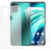ESACMOT Custodia TPU Stampata + 2 Pellicole in Vetro Temperato Compatibili con Umidigi A9 Pro, Cover Artistica Slim Antigraffio Antishock, Protezione Totale