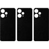 apgo BACK SKIN Film Pellicola protettiva Protezione Posteriore per Poco F5, skin sticker film foil vinyl Nero Opaco