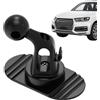 Generic Supporto per telefono da cruscotto per auto, supporto per telefono con testa a sfera per cruscotto, supporto per telefono per auto, clip per base del telefono, antiscivolo, assorbe gli urti, rotazione