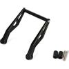 QGMKMVZZBK Porta Cellulare GPS Per BMW Per R 1300 GS Per Adventure Per R1300GS Per ADV Supporto GPS 2023 Per Navigazione Per Moto Per Telefono CNC Accessori(Nero)