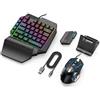 CAIONPLE Gamepad Mobile per Controller Tastiera da Gioco Convertitore per Mouse Bluetooth per IOS Adattatore per Giochi Android, Mix SE Set