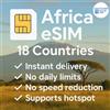 Generico Africa eSIM 18 Countries Supports Hotspot High Speed Data 30 Days 3-10GB Email Delivery (3GB for 30 Days)