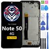 iYAiYO Schermo LCD Display Digitalizzatore Touch Screen Ricambio Compatibile con Cubot Note 50 Original Con Marco Schermo Completo con Strumenti