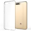 NALIA Custodia Protezione compatibile con Huawei Y6 2018, Cover Silicone Trasparente Sottile Case, Copertura Gomma Lucida Chiaro, Morbido Protettiva Telefono Cellulare Smart-Phone Bumper Guscio