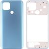 zaorunjs phone Accessories Sostituzione Del Telefono Mobile Della Copertura Posteriore per OPPO A15/A15S/A35 Copertura Posteriore Della Batteria con Telaio Medio Parte di Riparazione