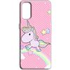 Mixroom - Cover Custodia Back case In TPU Silicone Morbida Per OnePlus Nord 2 5G Fantasia Unicorno Arcobaleno W348