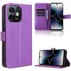 TIANYUE Custodia per Ulefone Note 16 Pro, Custodia Portafoglio, con [Supporto] [Carta Fessura] [Magnetica] Cover per Ulefone Note 16 Pro, Viola