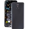 TANGJIANCHENG-PHONE ACCESSORIES TANGJIANCHENG-ACCESSORI PER TELEFONO PROFESSIONALE Compatibile Con LG Q7 / Q7+ Cover posteriore con obiettivo fotocamera e sensore di impronte digitali parti (colore : Nero)