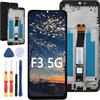 Yuxyiony Schermo di ricambio per display LCD UMIDIGI F3 5G, schermo di riparazione e accessori di ricambio (con cornice)