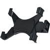 CIYODO Morsetto Clip Supporto Base di Fissaggio per Schermo Tablet e PC in Plastica Nero, Portatile e Pratico per Fissaggio Stabile Durante L'uso